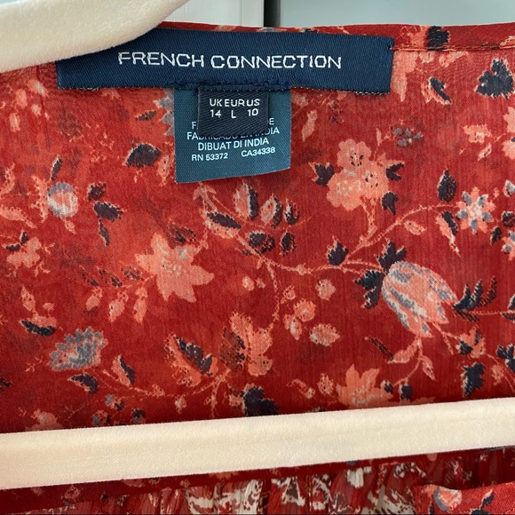 New ASOS French Connection Paisley Mini Dress - Picture 5 of 5